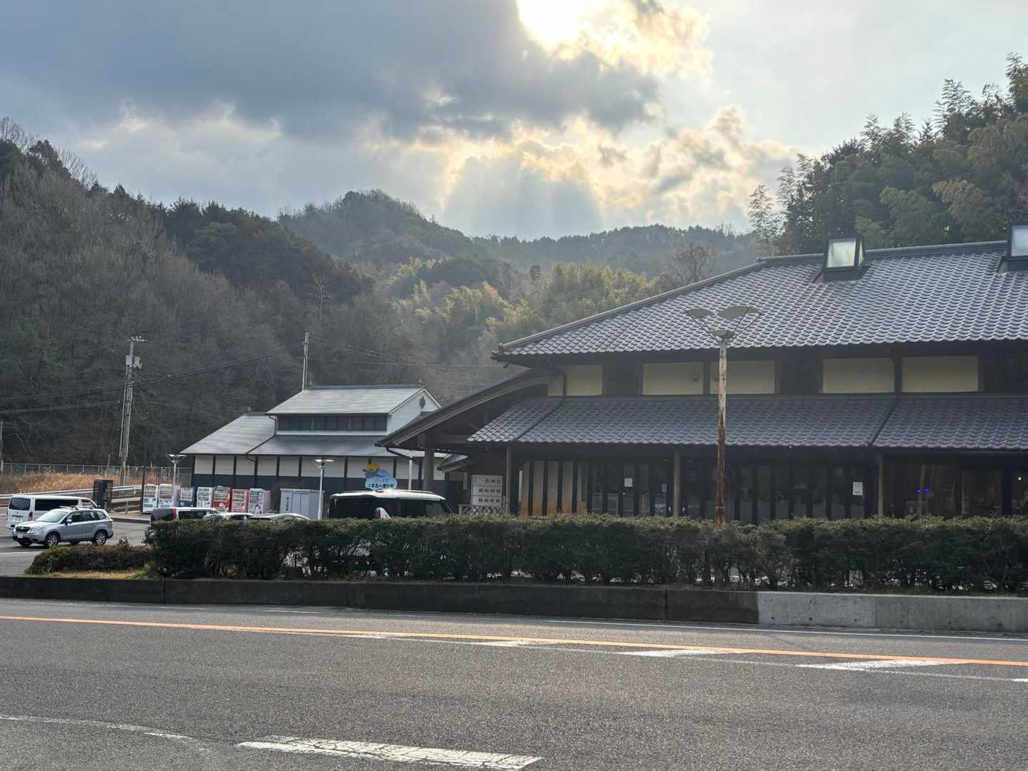 道の駅空の夢もみの木パークへ
駐車して🚗
しゅっぱーつ❣️