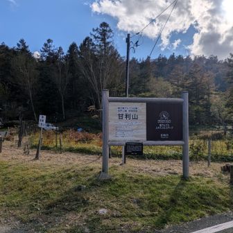 甘利山…。やっと来たよ！