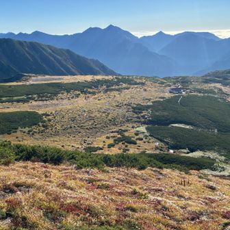 鷲岳から五色ヶ原　