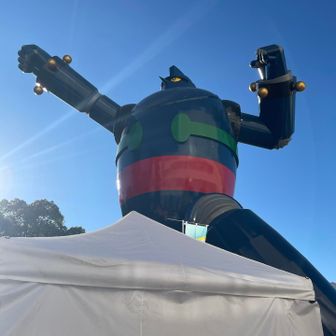 やっと会えた鉄人28号🥰
腰がやばくて、足の感覚がおかしい。。