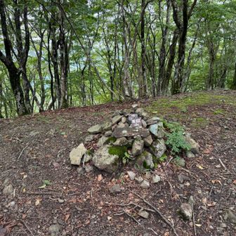 耳取山山頂。