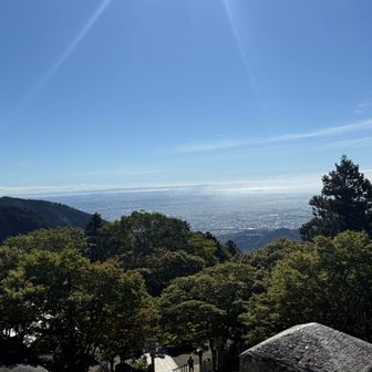 江の島、三浦半島、房総半島が全て見えるのは久しぶり😌
これは山頂絶景確定のフラグか⁉️
