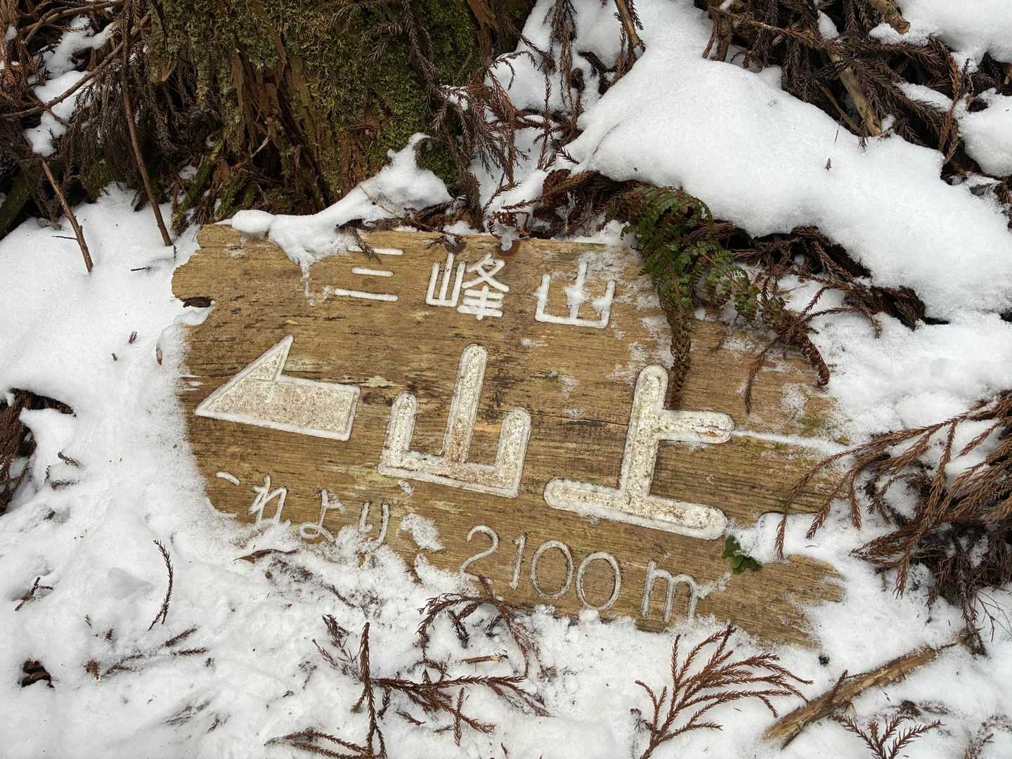三畝峠-不動滝-三峰山 周回コースの写真