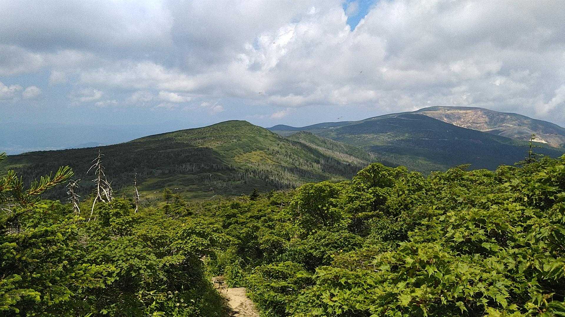 刈田峠-前山-杉ヶ峰-屏風岳 往復コースの写真