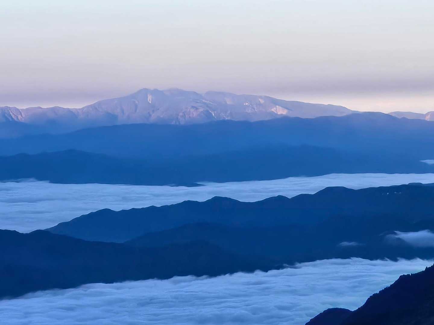 白山が見えます✨