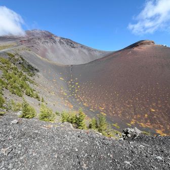 富士山頂＆宝永山頂
こっちにも来てみてよかった(^_-)-☆