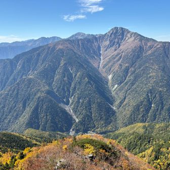 高嶺より北岳
