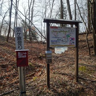 登り口の駐車場には自分達の他に車が２台停まってました。
簡易トイレが１つありましたが、来る途中の道の駅 いくさかの郷で済ませてきました😎