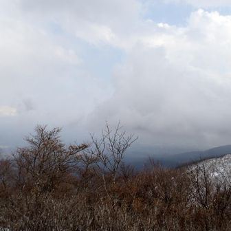 本当は関東平野が見えたはず・・・