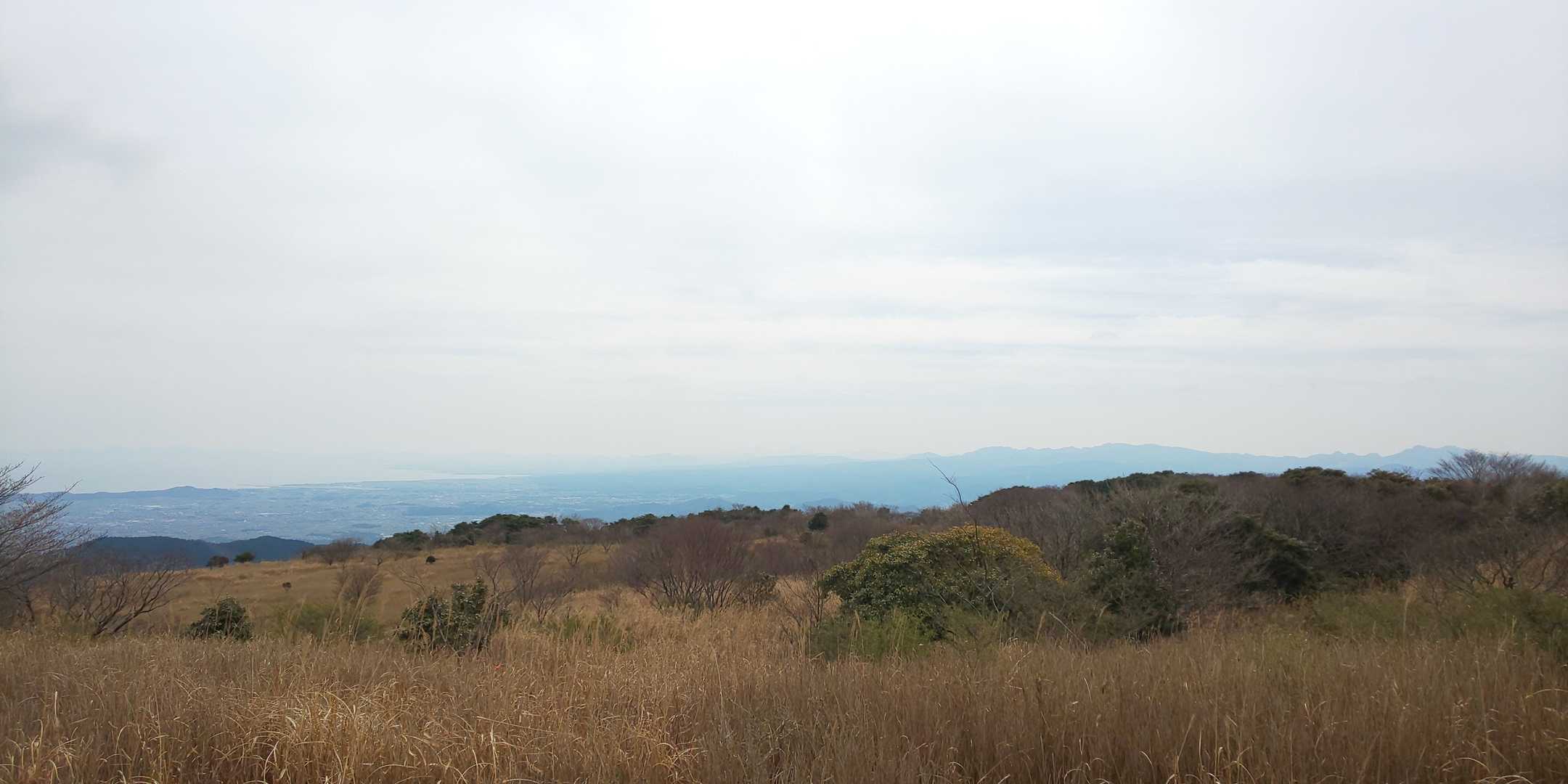 京築エリア・犬ヶ岳連山と右端に彦山😸