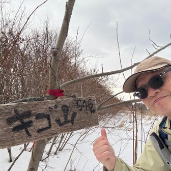 キゴ山ピーク頂きました