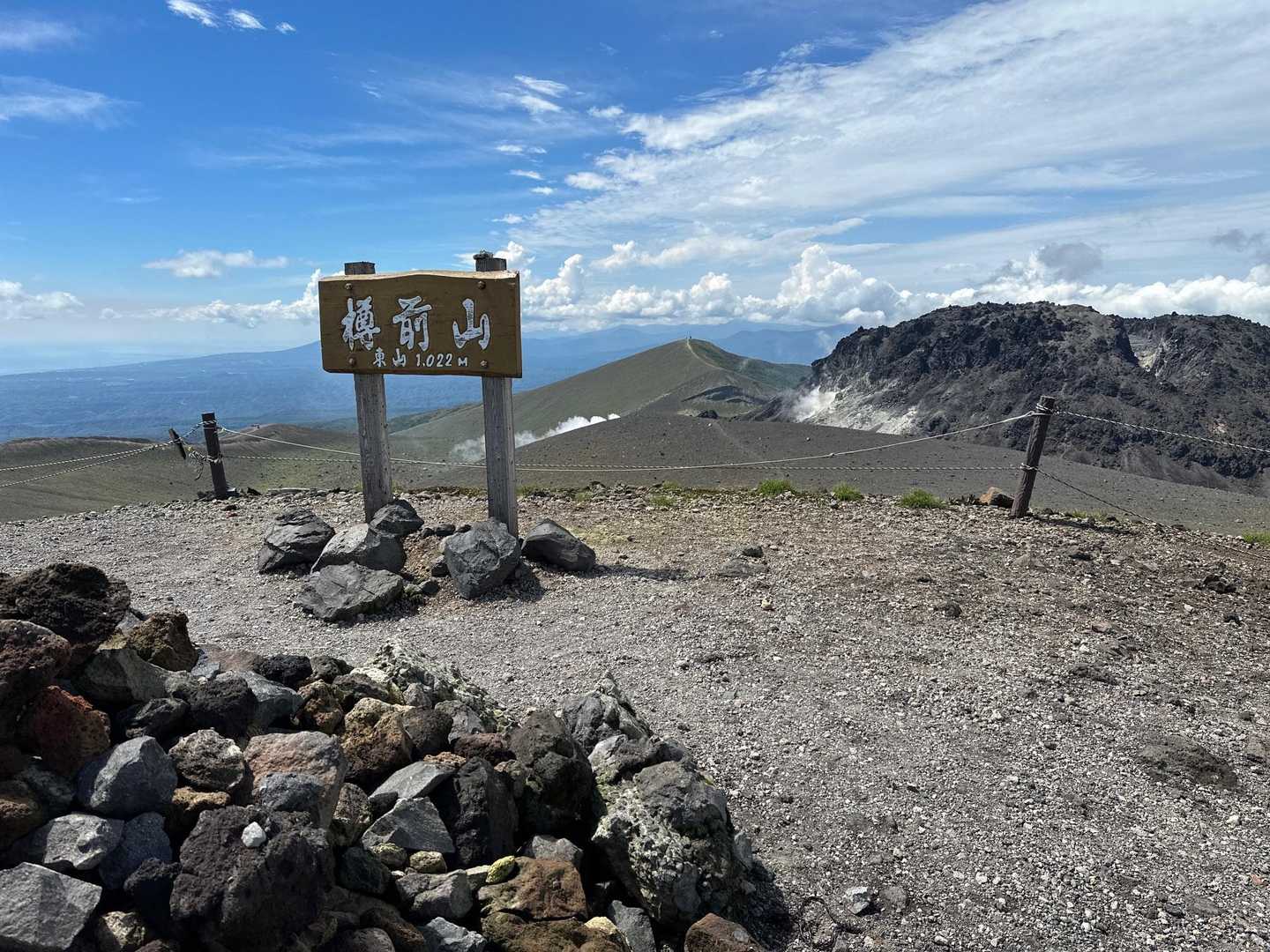 樽前山-樽前山-樽前山神社奥宮 周回コースの写真