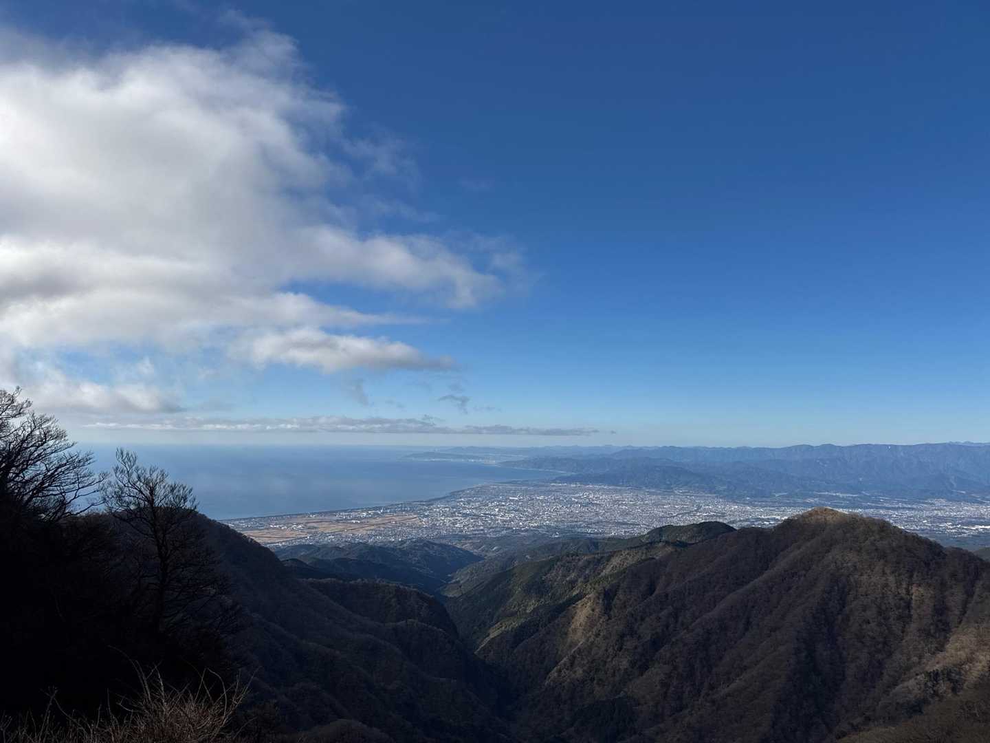 池の平-位牌岳-一服峠-袴腰岳-馬場平-愛鷹山 周回コースの写真