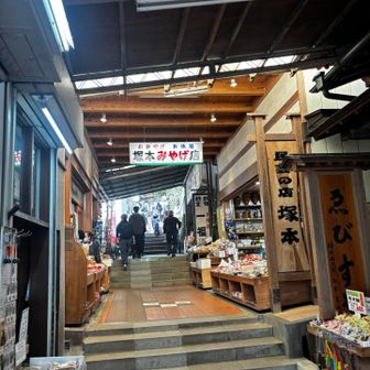 帰ってきたら賑やか参道😆