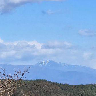 雪の男体山⛄❄
