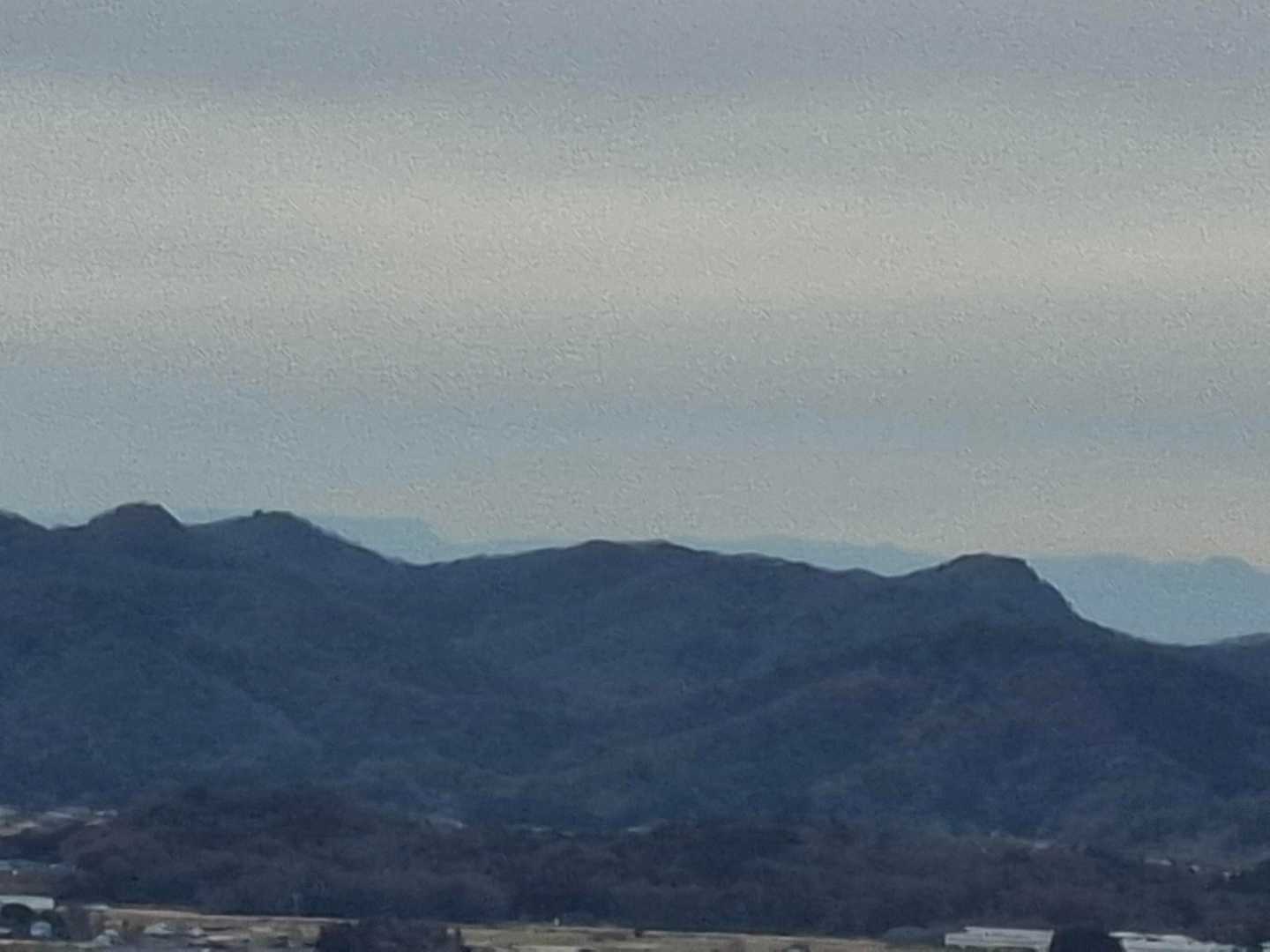 うっすら荒船山