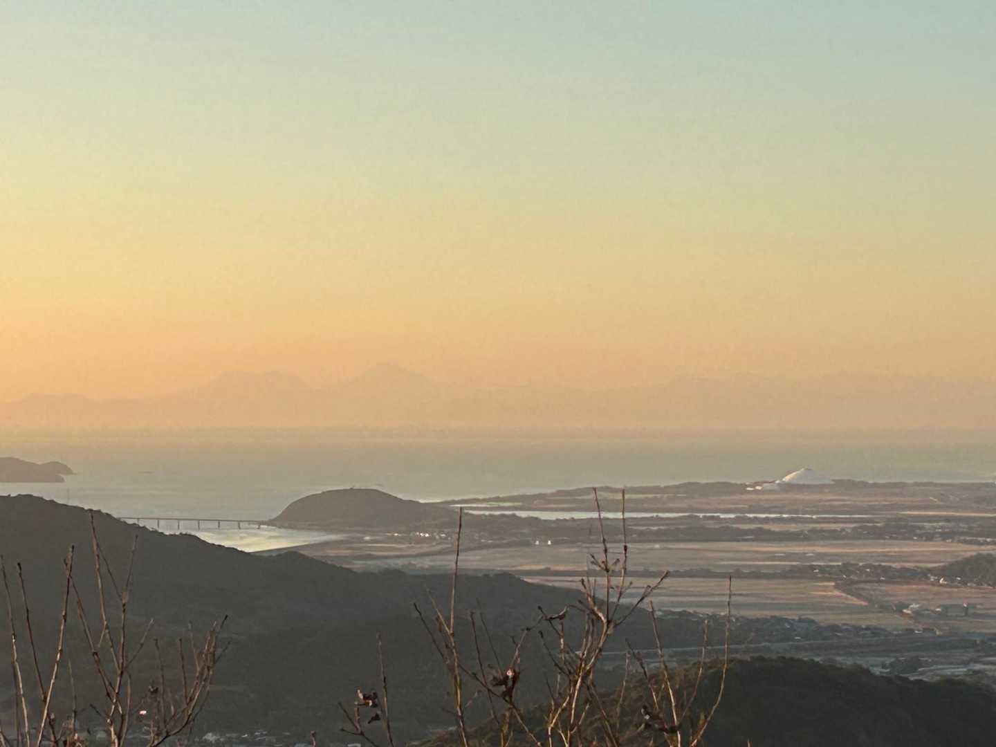 1番高い山は由布岳かな？
