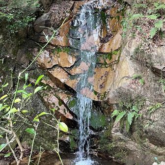 高座の滝🏞️  ベンチに座って　滝音に癒される✨✨