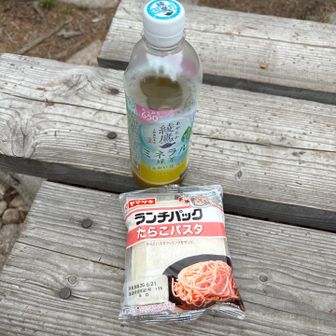 今日は天気が気になるのでお手軽行動食です