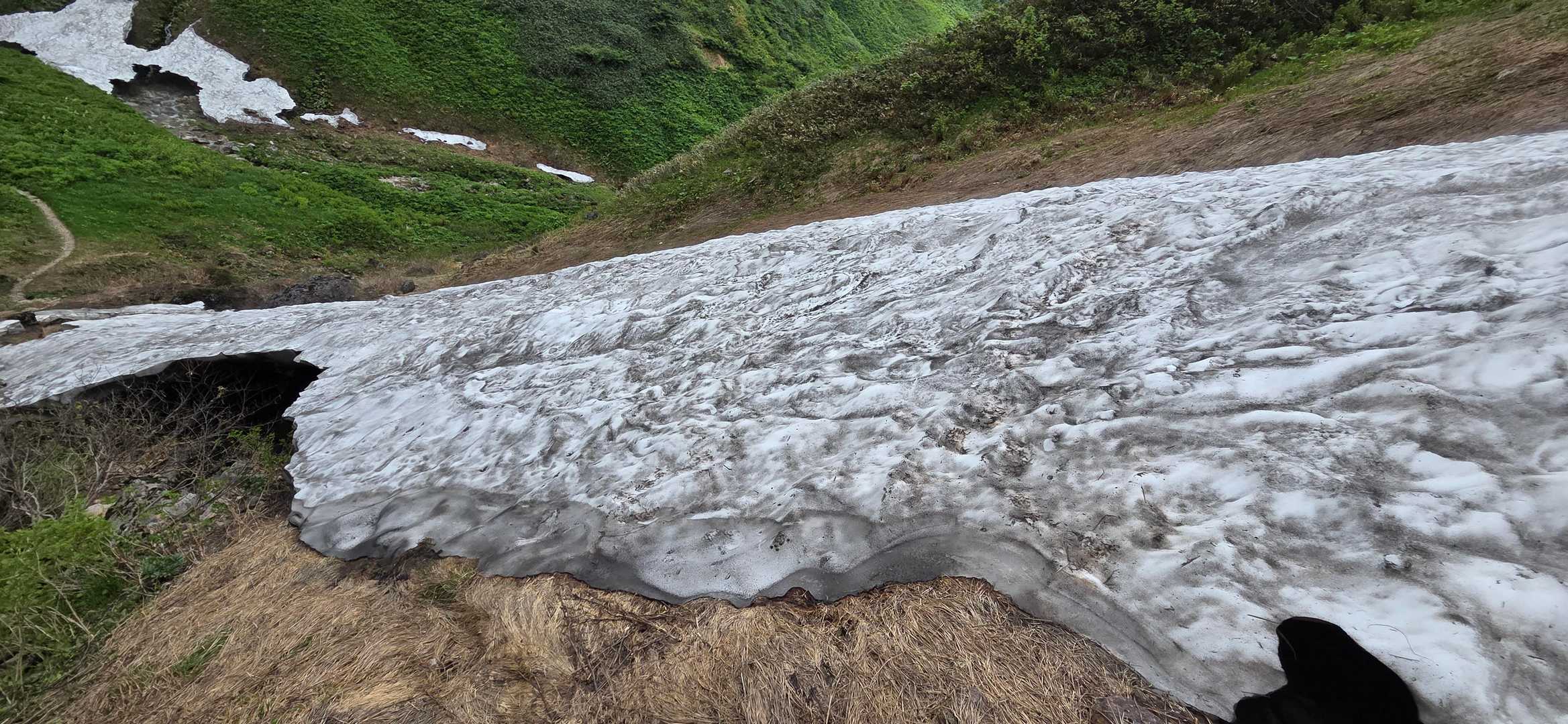 別当出合登山口-油坂ノ頭-別山 往復コースの写真