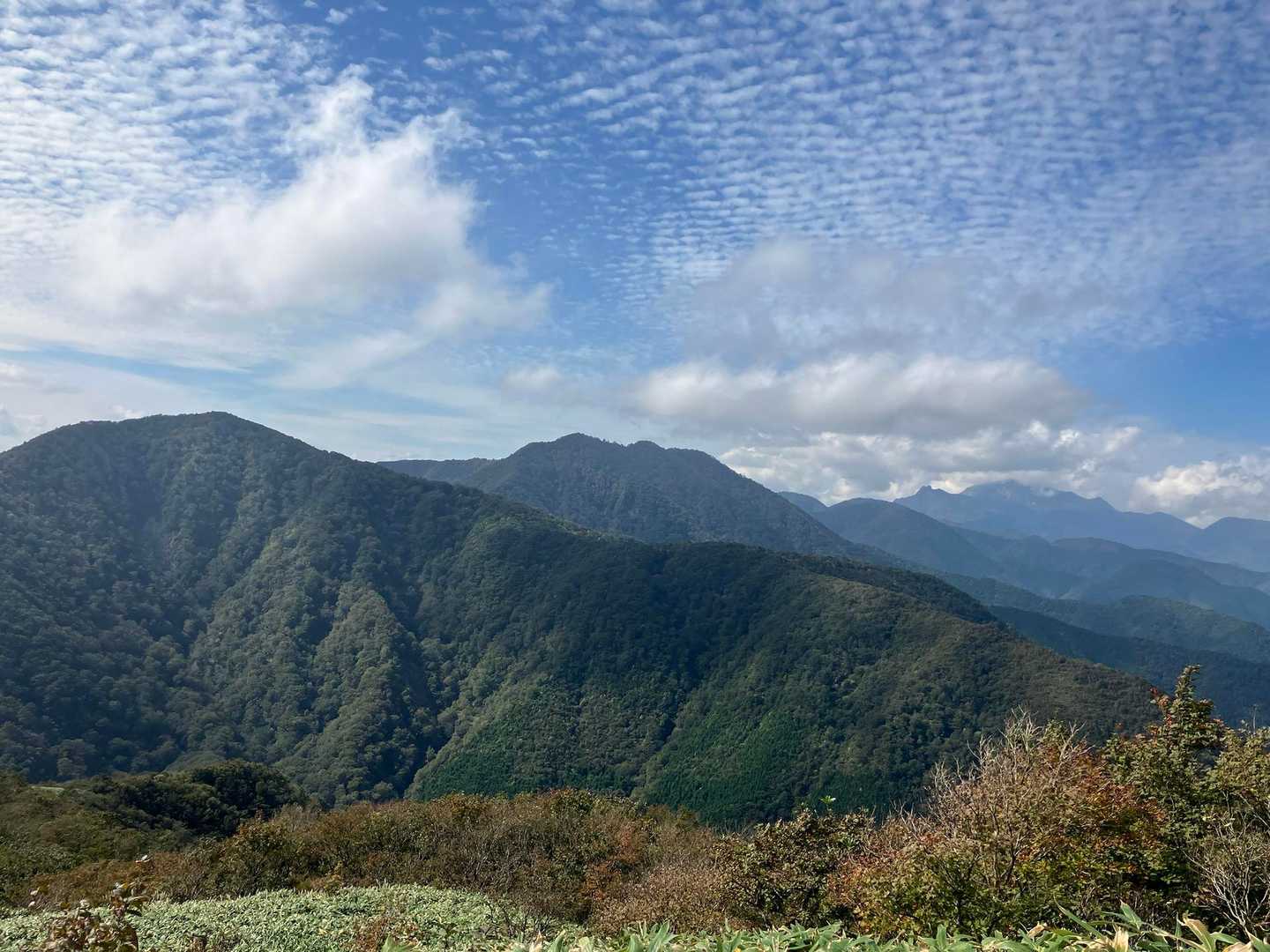 犬挾峠-下蒜山-中蒜山-上蒜山 往復コースの写真