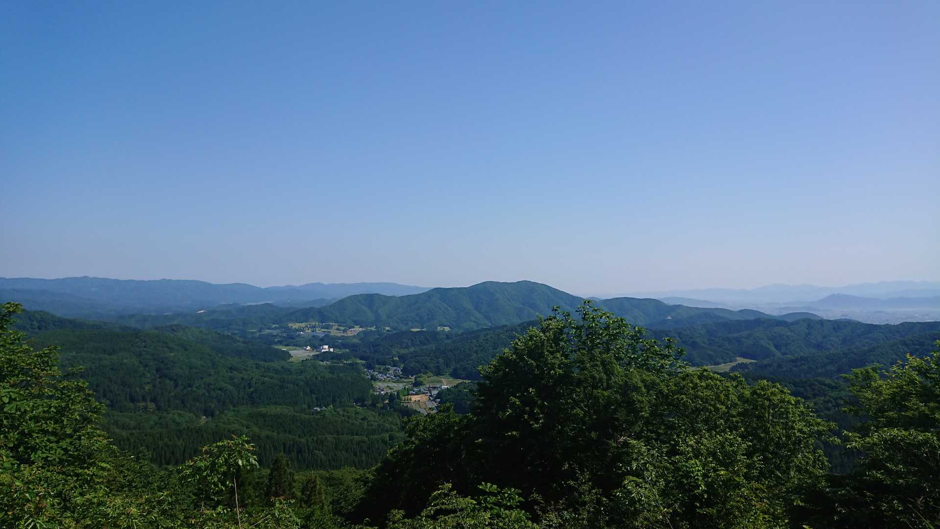 矢良巣岳 往復コースの写真