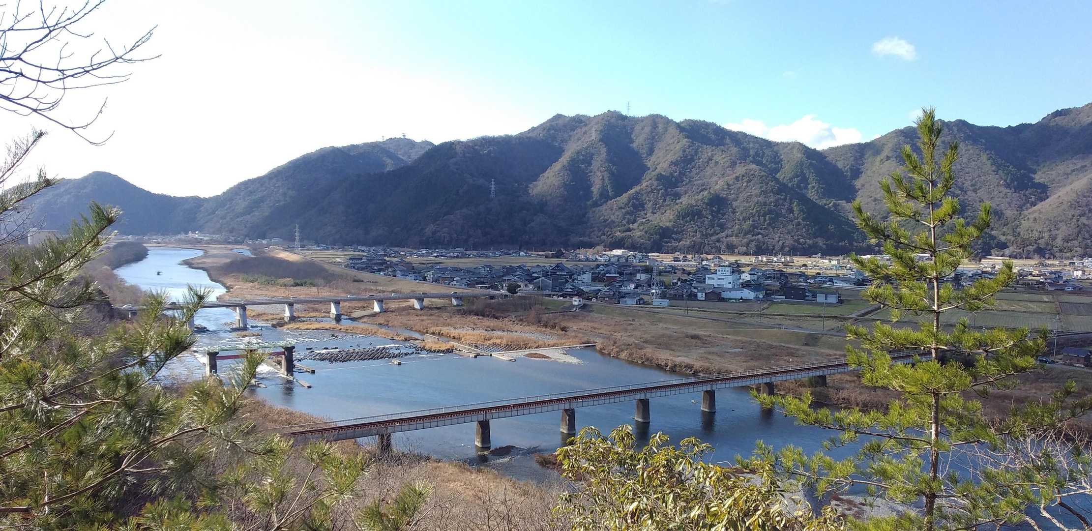 揖保川と新龍アルプス
この景色、大好きです