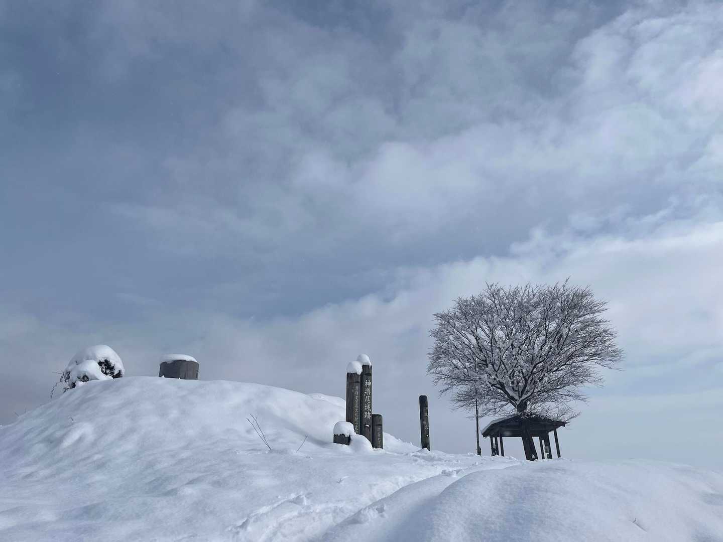 雪の神楽尾🗻