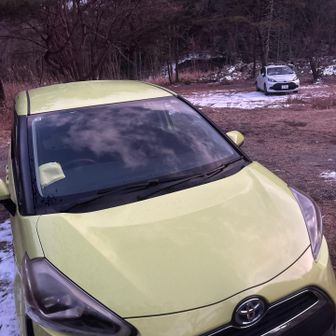 暗くなる前でした
向こうにある車🚙🚗　？？？？…
では
いよいよ四国遠征です❣️
訓練出来たような？！出来ない様な？！

次のアップ⤴️

四国遠征の予定🗓️  上げますね
ご意見　ご感想　経験談　あれば、教えて下さい🤗