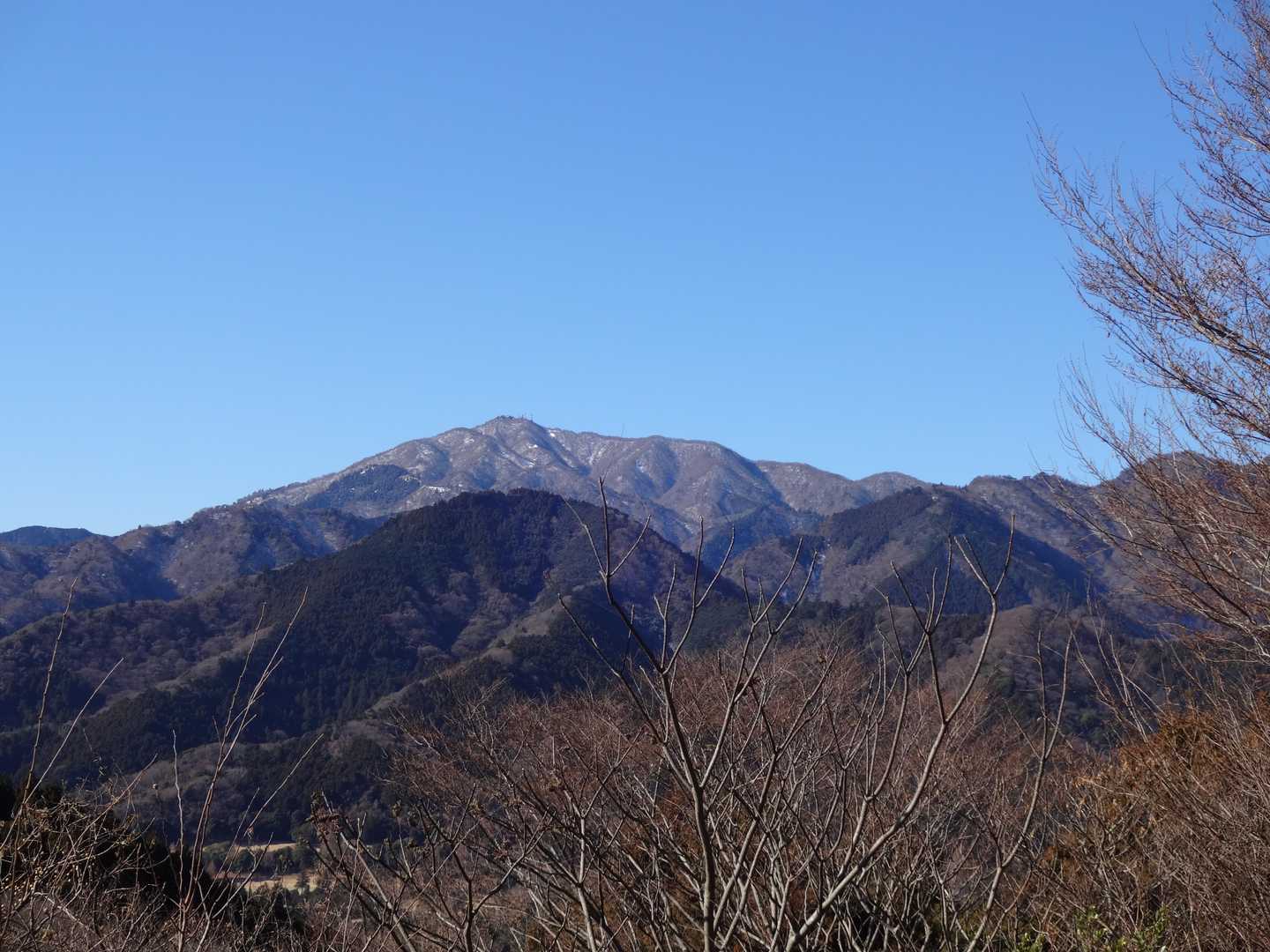 大山と丹沢山系⛰⛰⛰