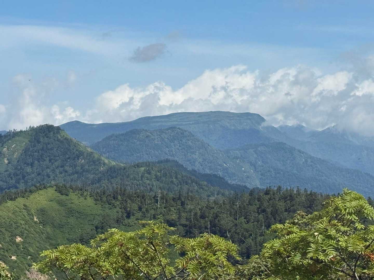 山頂からの展望✨
あれは苗場山