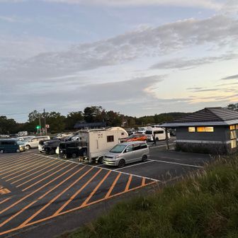 長者原6時スタート
前泊車中泊＋坊ガツルテント泊の方もいますので
こちらの🅿️はほぼ満車