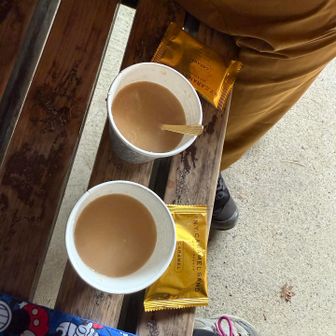 ジンジャーブレッドティーラテ
クリスマス限定かと思って買い溜めした