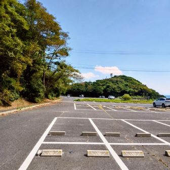 美保関灯台駐車場😄