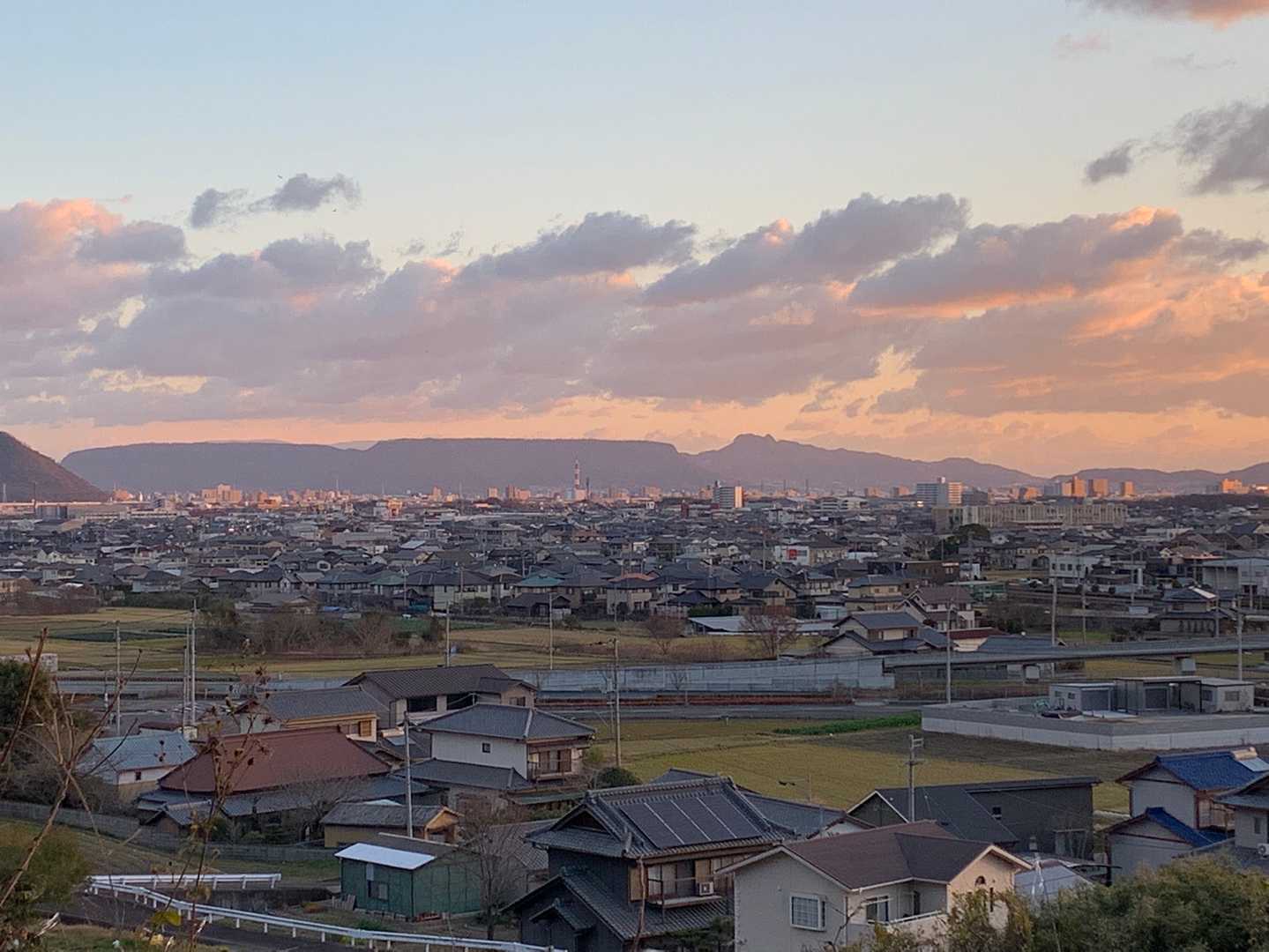 屋島、五剣山方面
