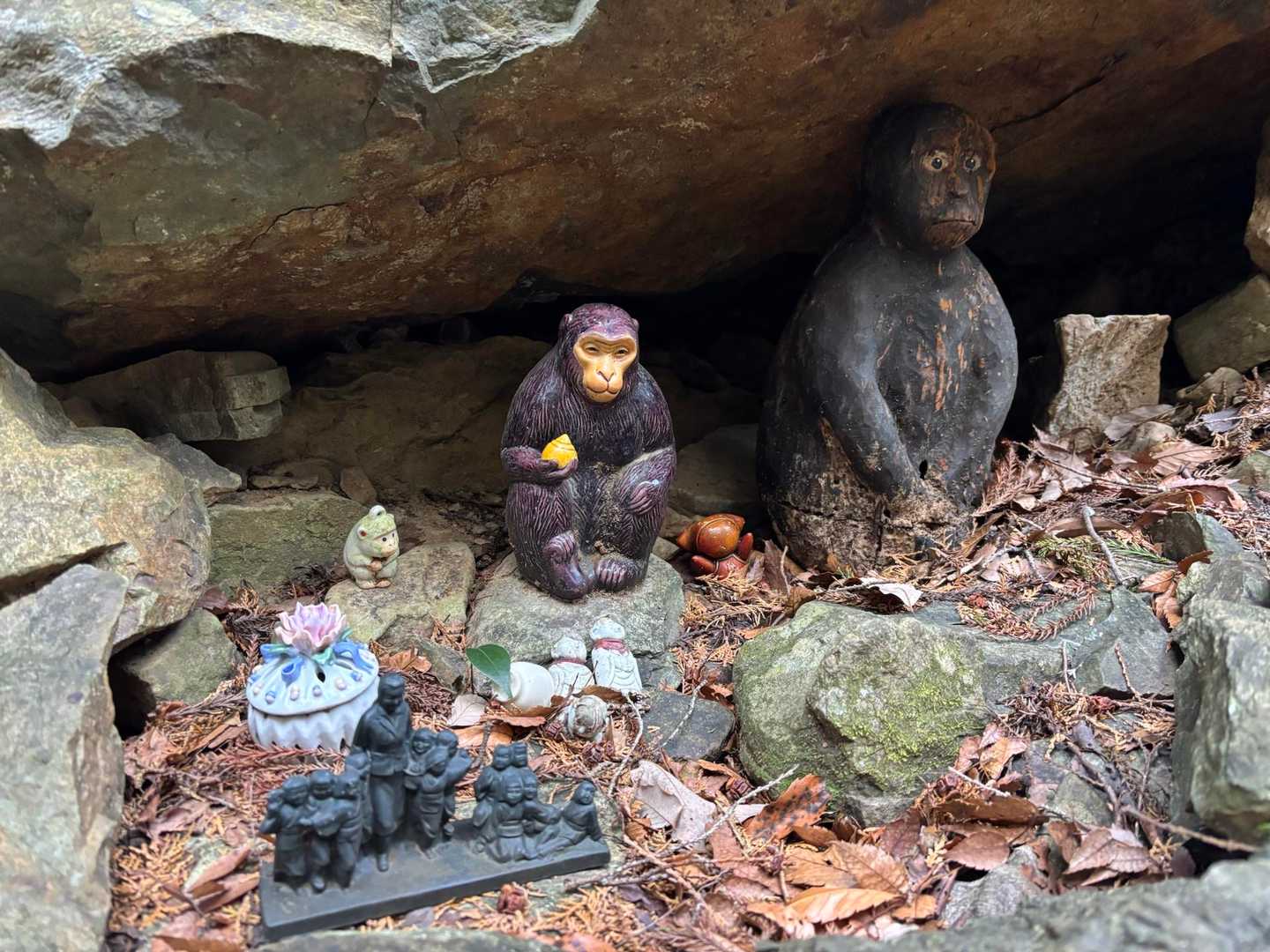 朝熊岳道入口-朝熊峠-朝熊ヶ岳-金剛證寺-朝熊山 縦走コースの写真