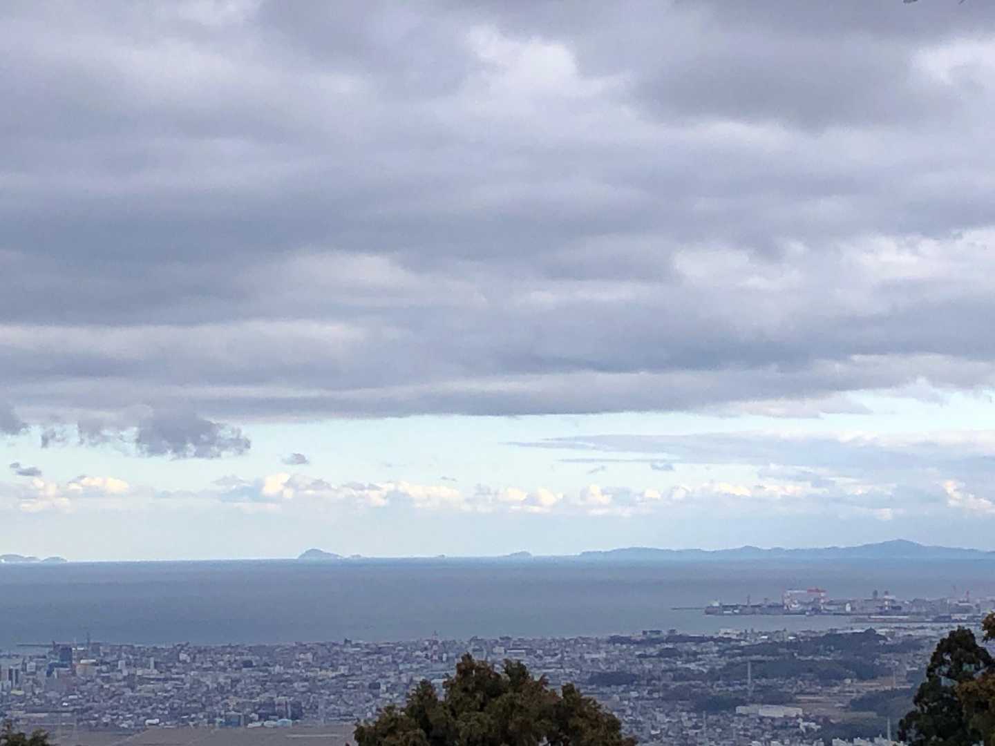 展望台からの眺望🪟
鳥羽の離島もよく見えました🏝️