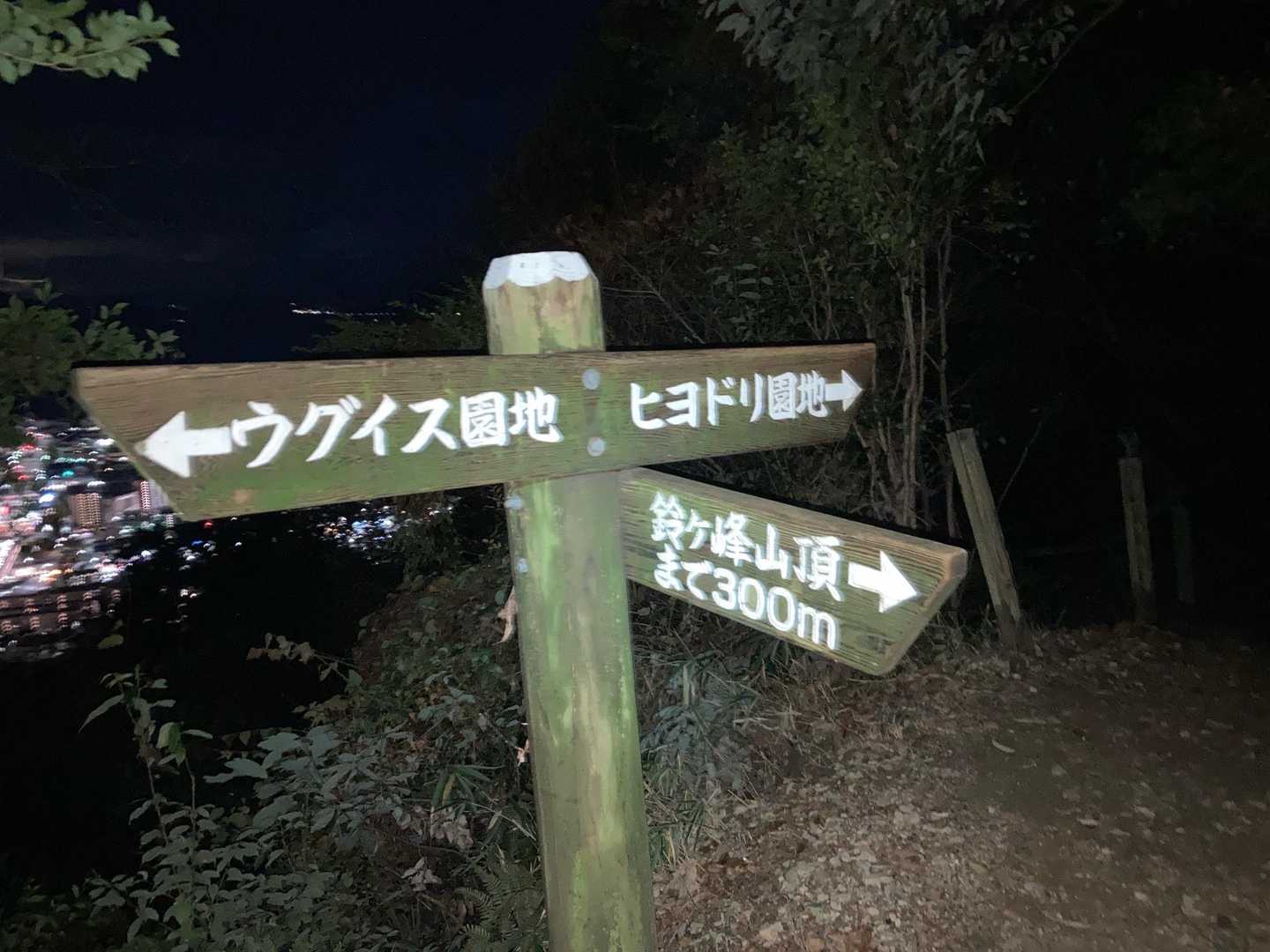 山頂へ