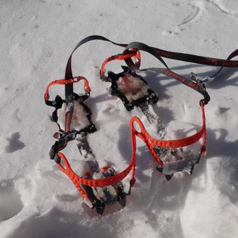 本日デビュー。これのおかげで転ぶことはなかったが外した矢先にすってんころりん💦