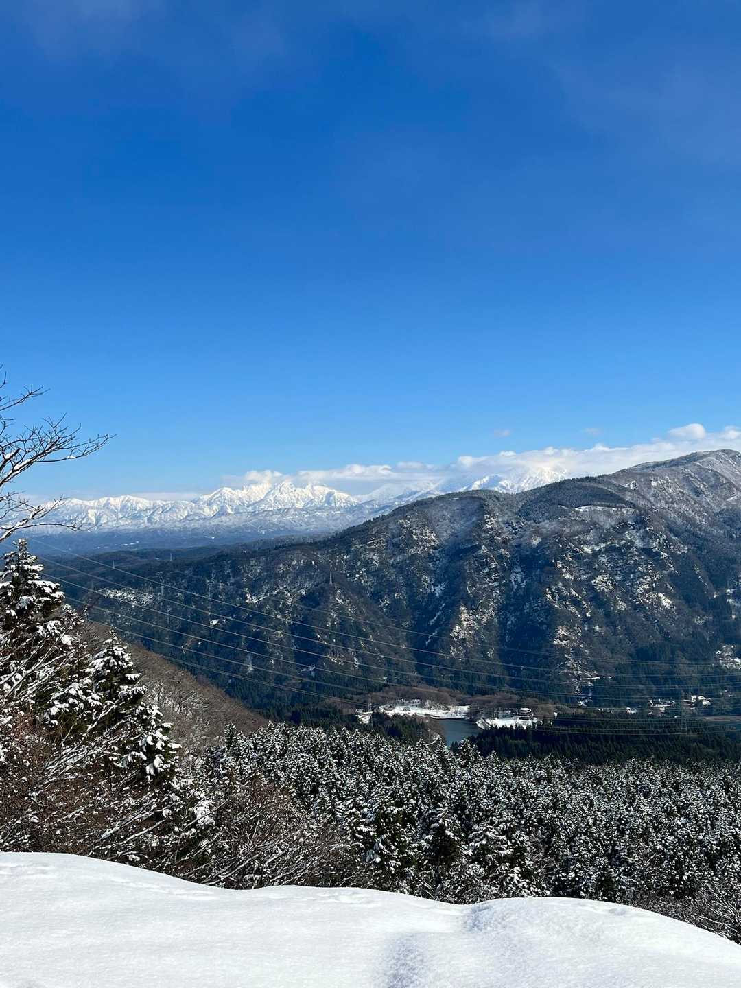 途中で道間違いに気づく😑
小佐波御前山からの奥に剱岳✨
これが見れたからいいか笑
