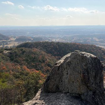 天狗岩キター😃