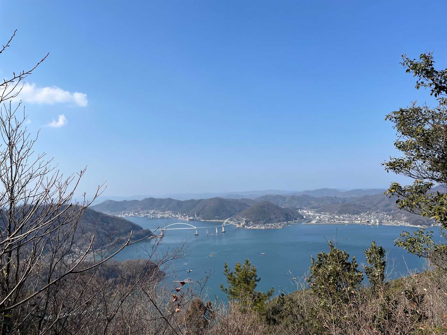 内海大橋を🤳。