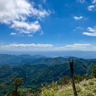 北岳・山頂付近の眺め👀