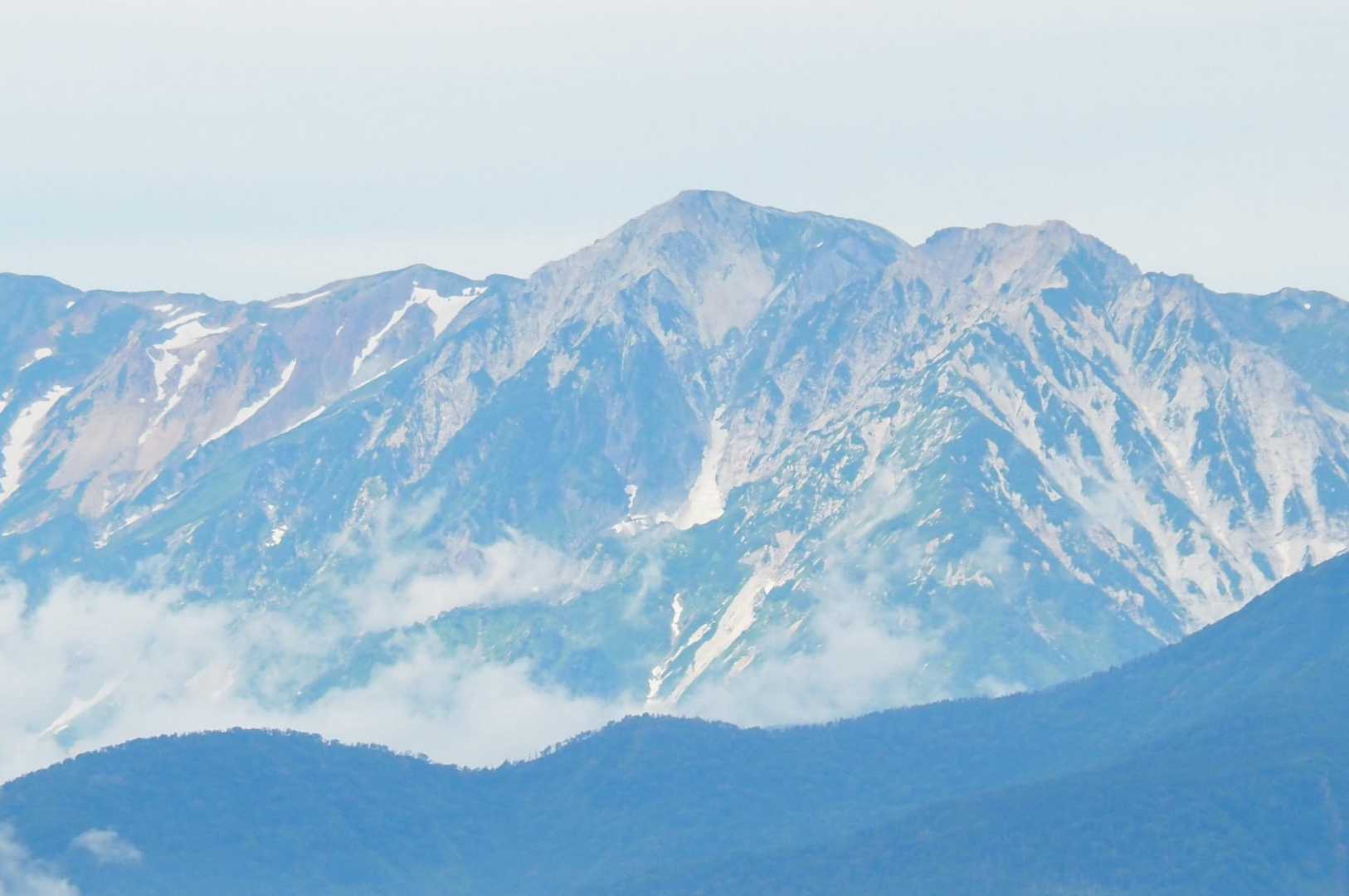 何度見ても惹きつける
良さがある　白馬岳