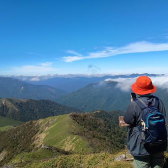 帰り道を迂回の方にしたら、また別の山々で素敵です。