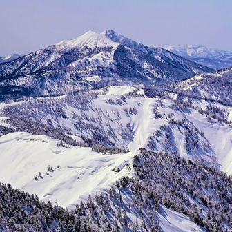 山頂から再び燧ケ岳。