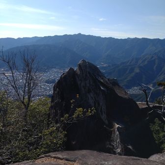 山々が連なっています✨
尾鷲市の町並みも見えます〜