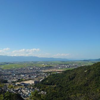 琵琶湖からの比良山系
景色ヨシ！