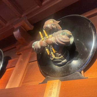 せんと君と同じ作者の仏像。
十二支あります