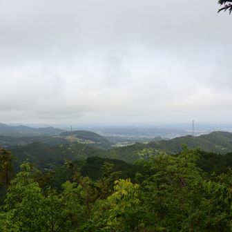 毛呂山方面の景色。
